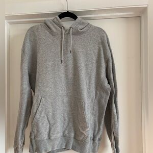 J Crew men’s heather grey hoodie